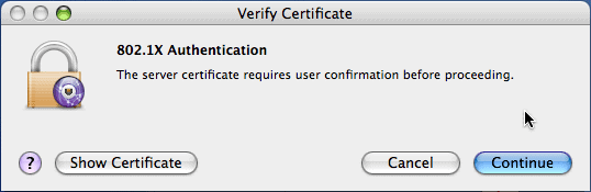 How many users do you think will actually read the certificate?