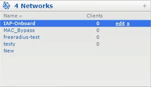 The new onboarding SSID