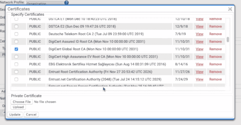 macos server certificates