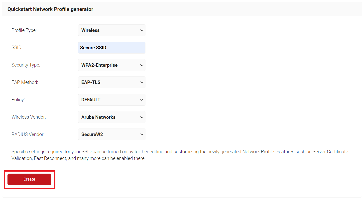 Integrating EAPTLS Authentication with Aruba Access Points SecureW2