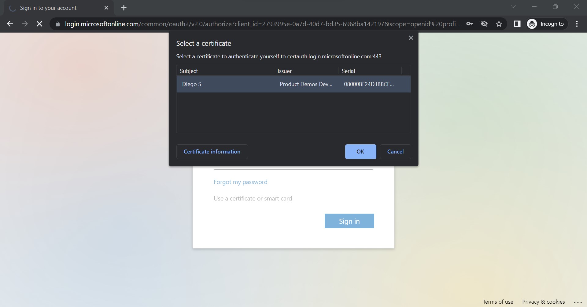 Using Certificates for Granular Application Access with Microsoft Defender