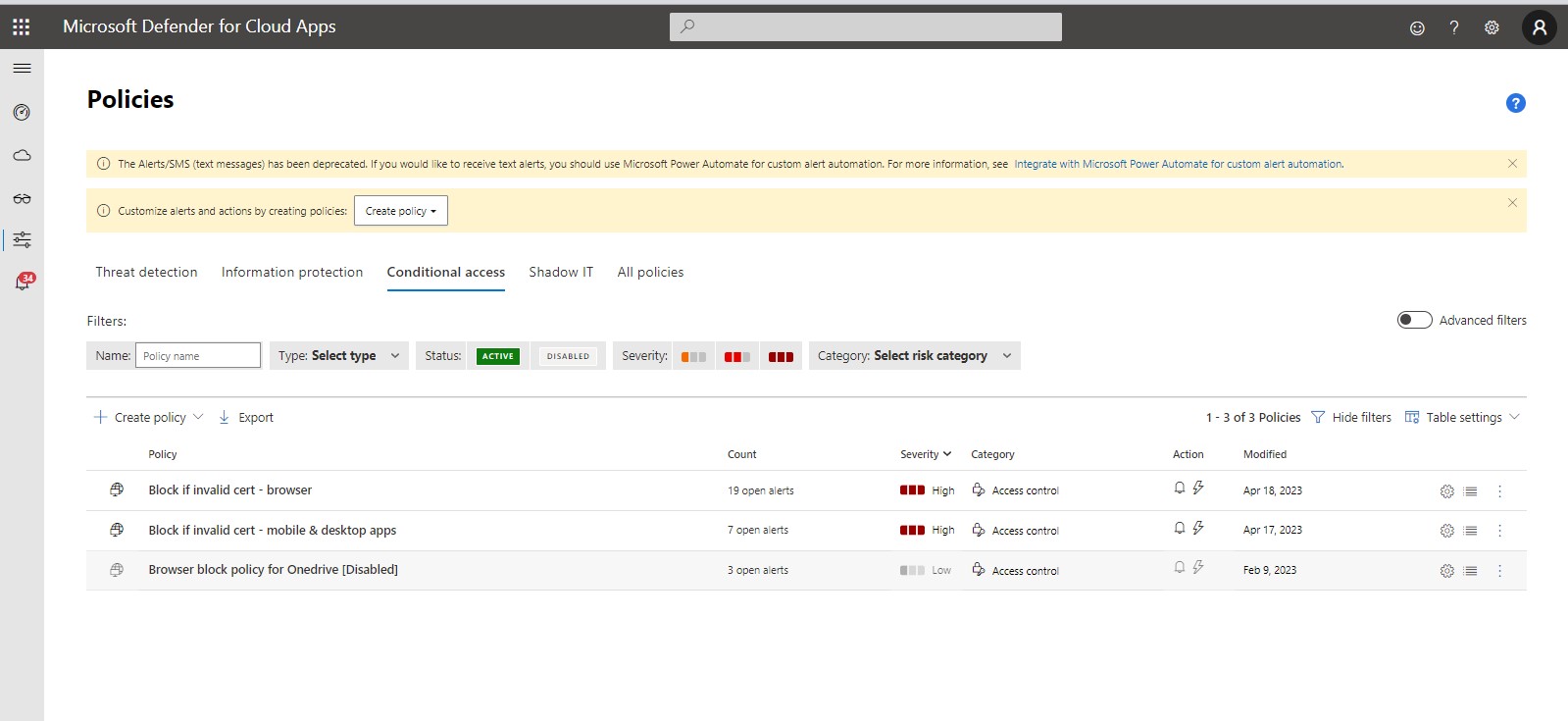 Using Certificates for Granular Application Access with Microsoft Defender