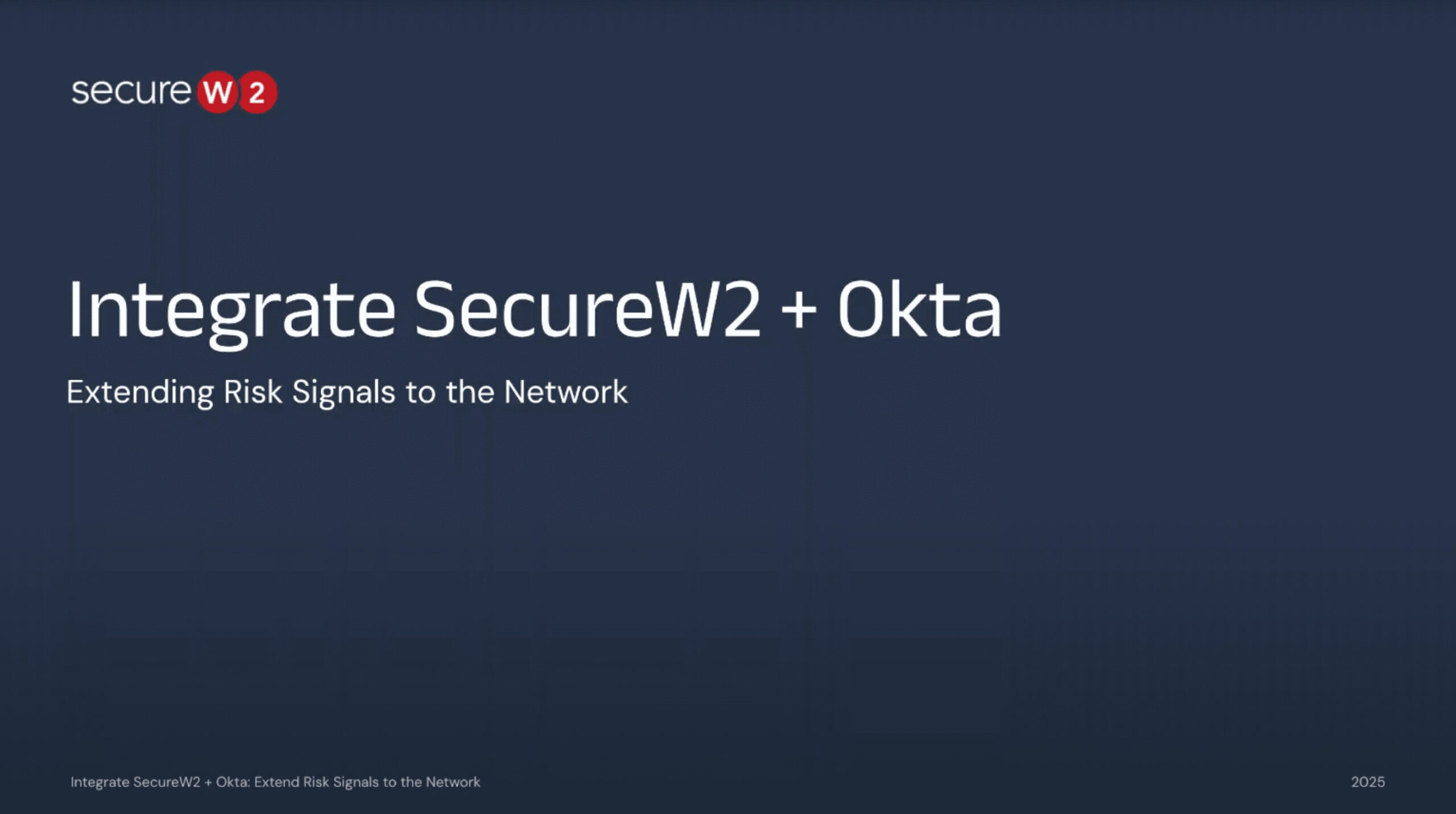 Network Access Control with SecureW2 Certificates and Okta Risk Signals